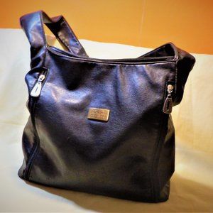 *** MONDANI *** Hand Bag with 2 Side Zippers in the Front of the Bag